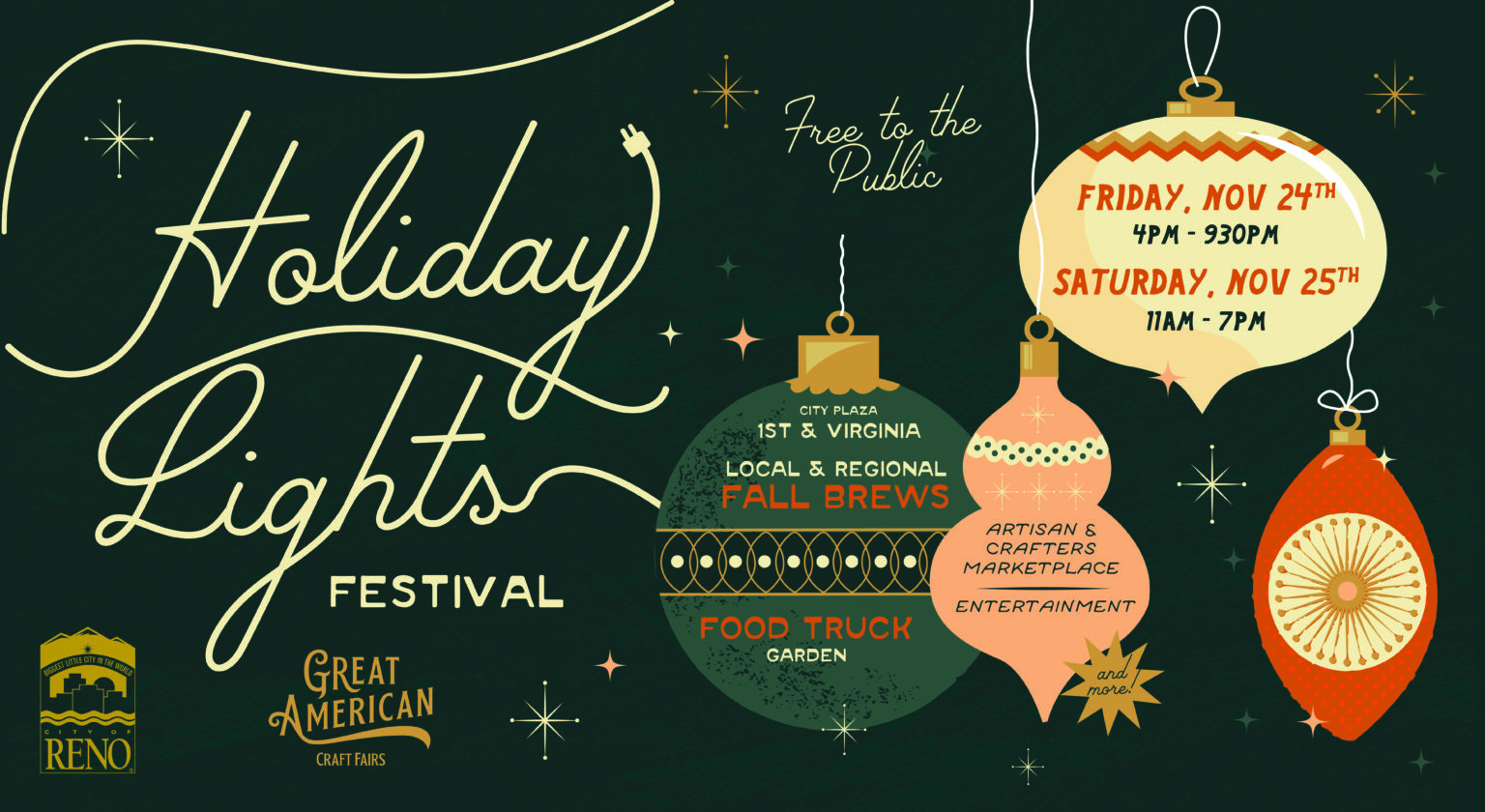 Holiday Lights Festival Great American Craft Fairs